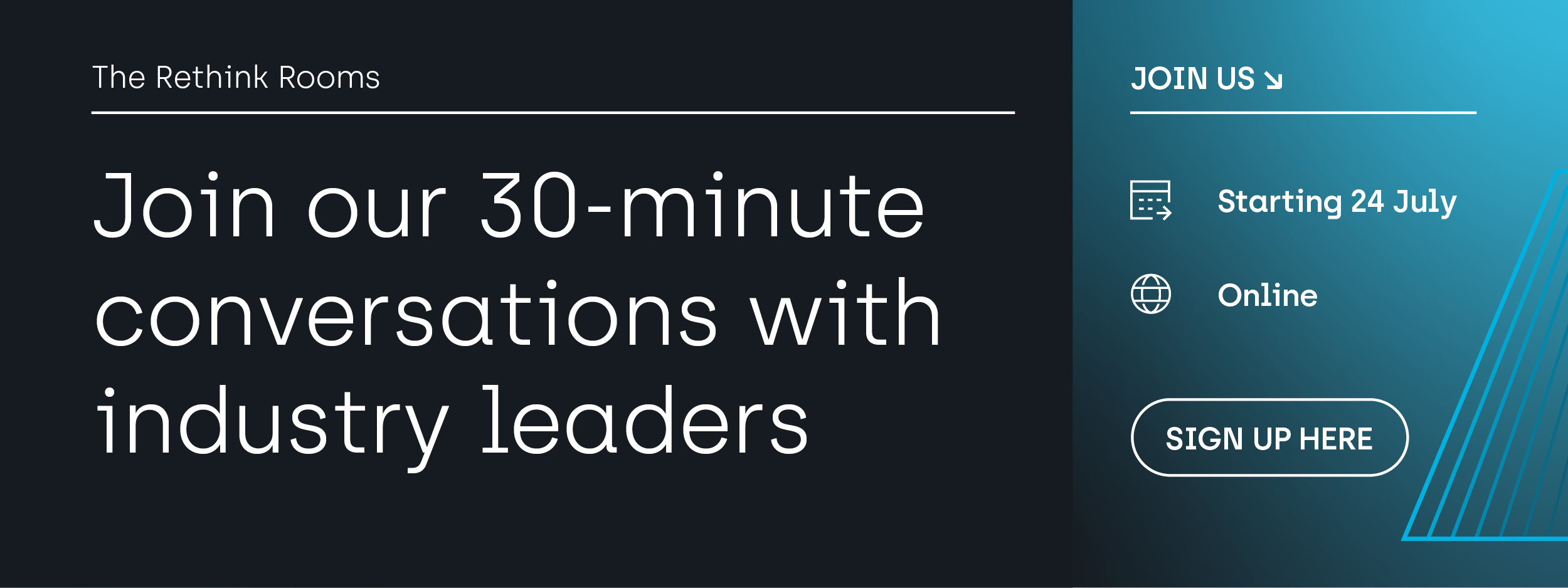 Join our 30 minute conversations with industry leaders - Steer