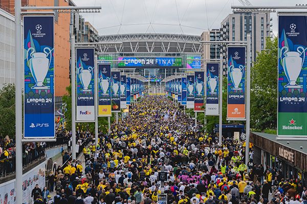 UEFA Champions League Final 2024, Steer project