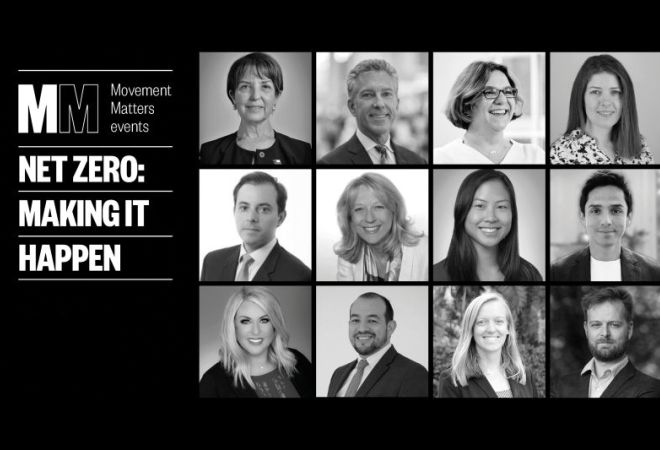 Movement Matters net zero making it happen speakers