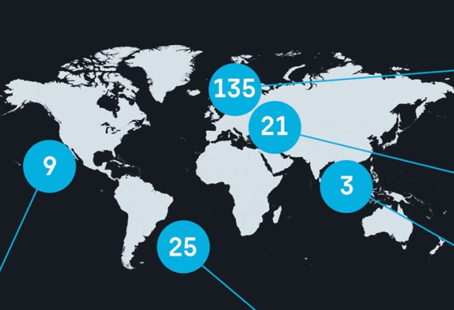 Net Zero map