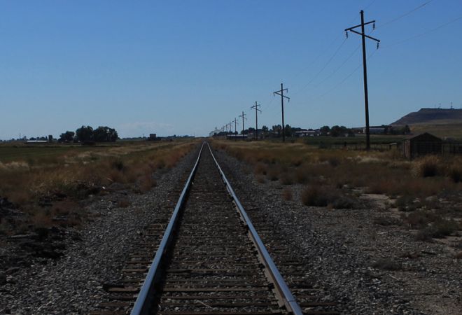 Railroad tracks