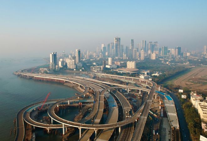 Mumbai Coastal Road Project at Haji Ali