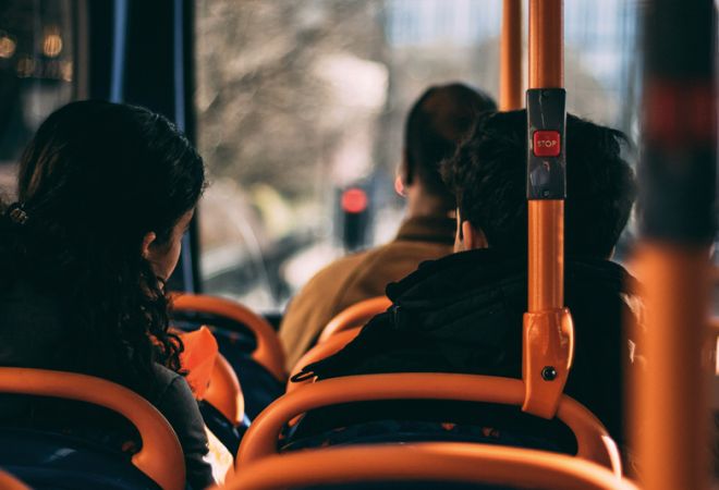 Bus passengers