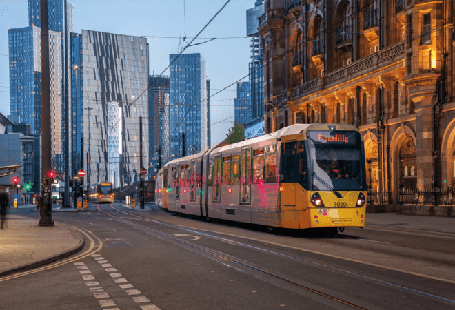 Manchester tram