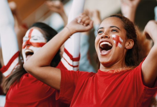 English football supporters